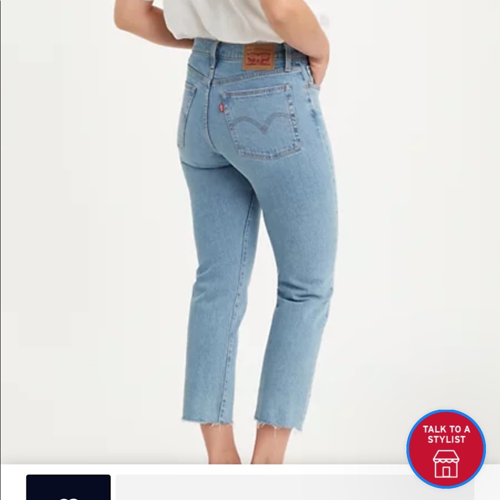 Levi’s Wedgie Fit Straight Leg Jeans - Tango Hustle medium wash